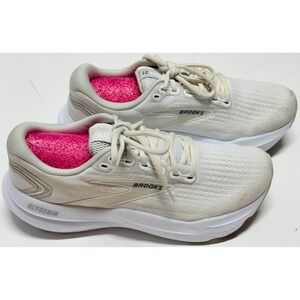 Brooks Glycerin 21 Mens Running Shoes White Silver 1104191D151 Size 9 D Medium